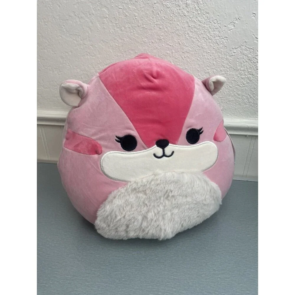 Squishmallows Collection Wildlife Dianalee the Squirrel 10” NWT